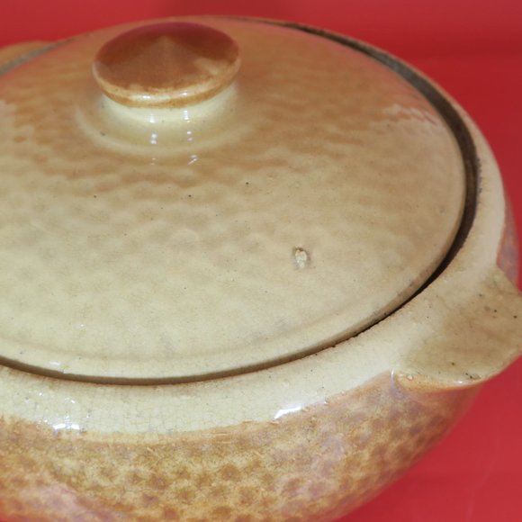 KLA Ham'rd Vintage Oven Ware Lidded Pottery Bowl 43-18 - Picture 9 of 16